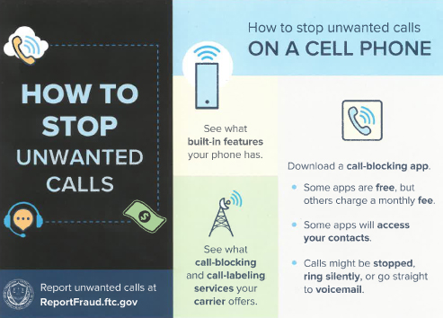 How to stop unwanted calls