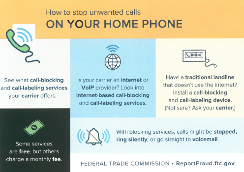 How to stop unwanted calls